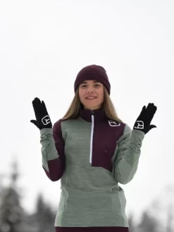 Ortovox 186 Rock 'N' Wool Liner Gloves -Professional Ski Equipment Store 186RockNWoolLinerGloves 1