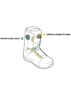 Salomon Dialogue Lace SJ Boa 2022 Snowboard Boots -Professional Ski Equipment Store DialogueLaceSJBoa2022SnowboardBoots 4