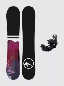 FR 147 + Team Pro M Black 2023 Snowboard Set