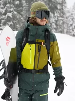 Ortovox Merino Freeride 3 Finger Mittens -Professional Ski Equipment Store MerinoFreeride3FingerMittens 2