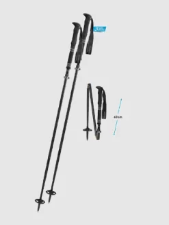 Komperdell Telescopic Poles 21Crbn FXP4 Expedition Vari